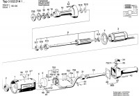 Bosch 0 602 214 103 ---- Hf Straight Grinder Spare Parts